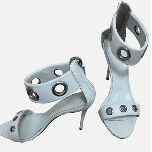 White Giuseppe Zanotti Heels